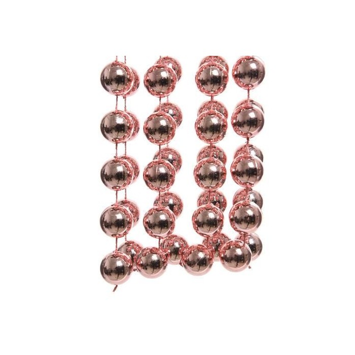 GHIRLANDA DI PERLE XXL PINK CM270X2